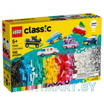 Набор деталей LEGO Classic 11036 Создавай автомобили